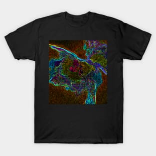 Black Panther Art - Glowing Edges 102 T-Shirt